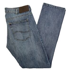 Lee Rider Men's Denim Jeans Straight Leg 34x32 Pre Owned Good Condition